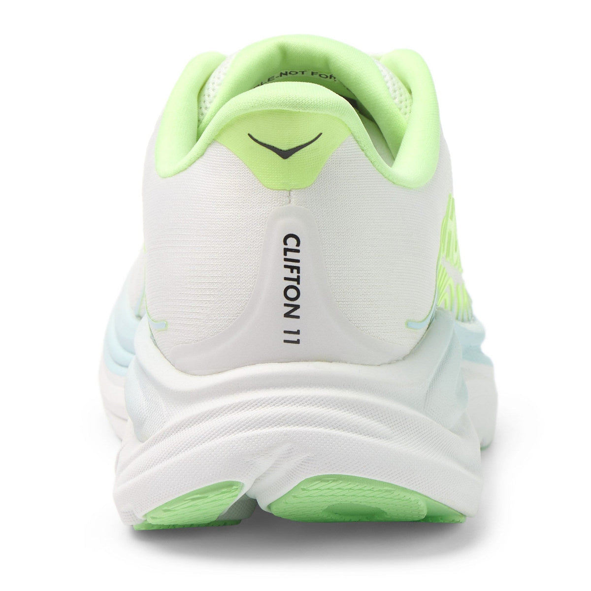 Women's Clifton 11 Road-Running Shoes - Frost/Neon Yuzu - view 4
