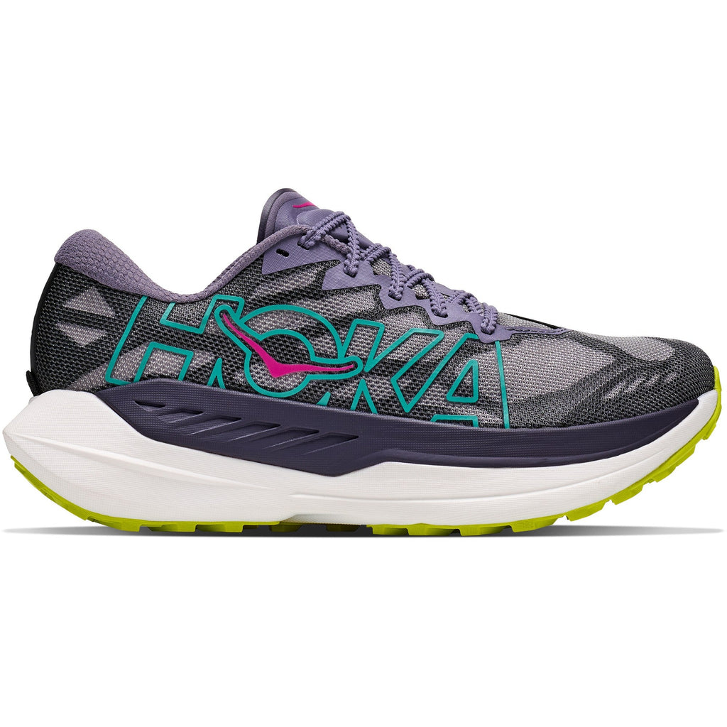 Women's Rocket X Trail-Running Shoes - Purple Fog/Hoka Citrus - view 1