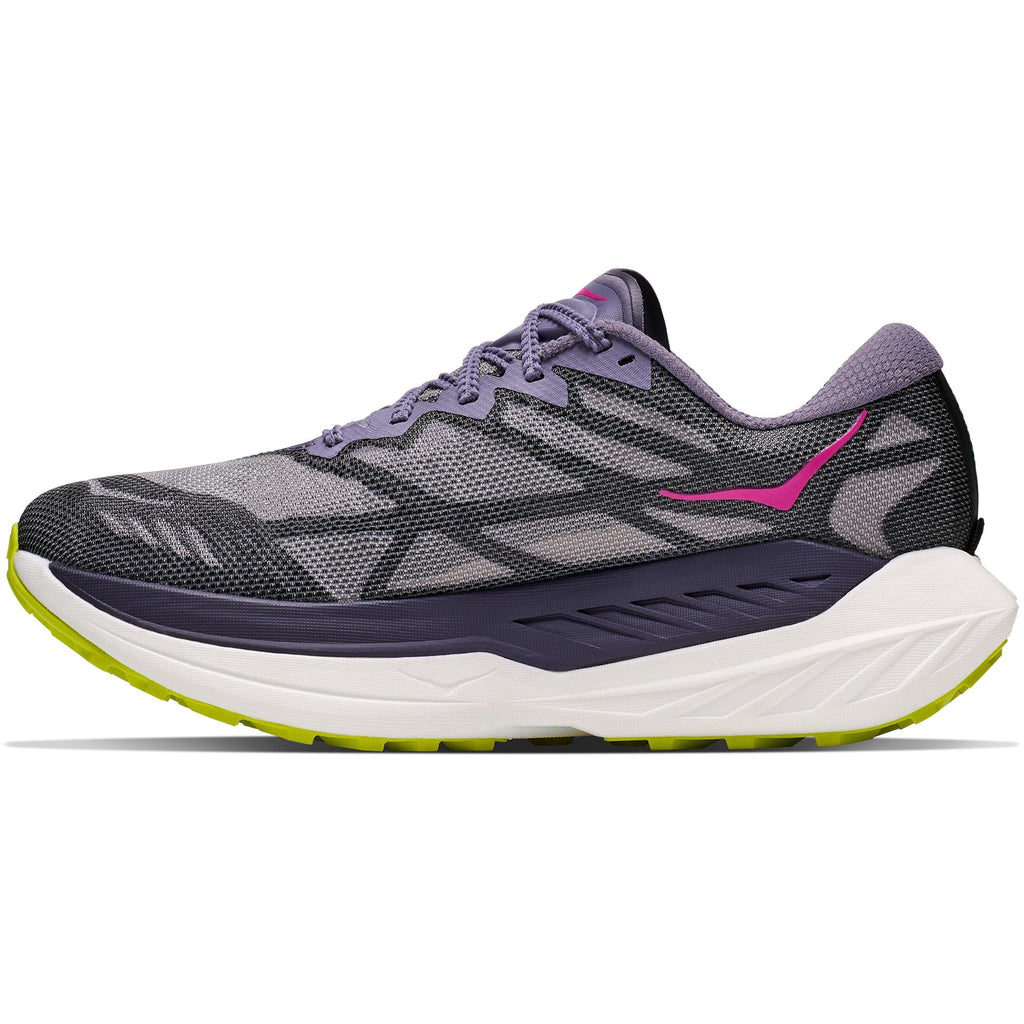 Women's Rocket X Trail-Running Shoes - Purple Fog/Hoka Citrus - view 2