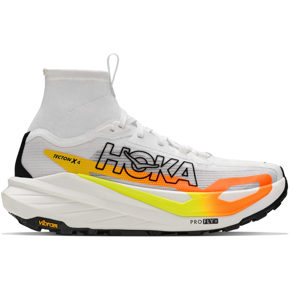 Women's Tecton X 4 Trail-Running Shoes - Frost/Neon Tangerine - view 1