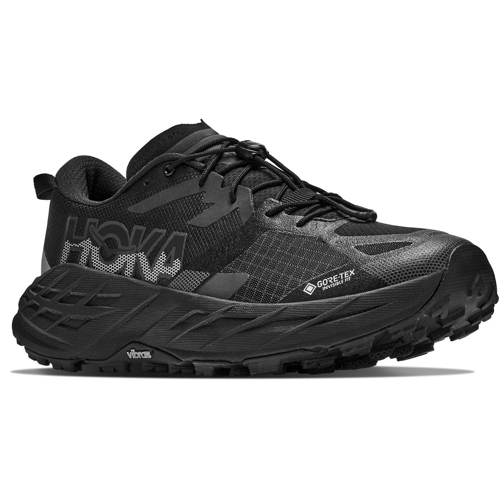 Men's Speedgoat 7 GTX Trail-Running Shoes - Black/Carbon Black - view 3