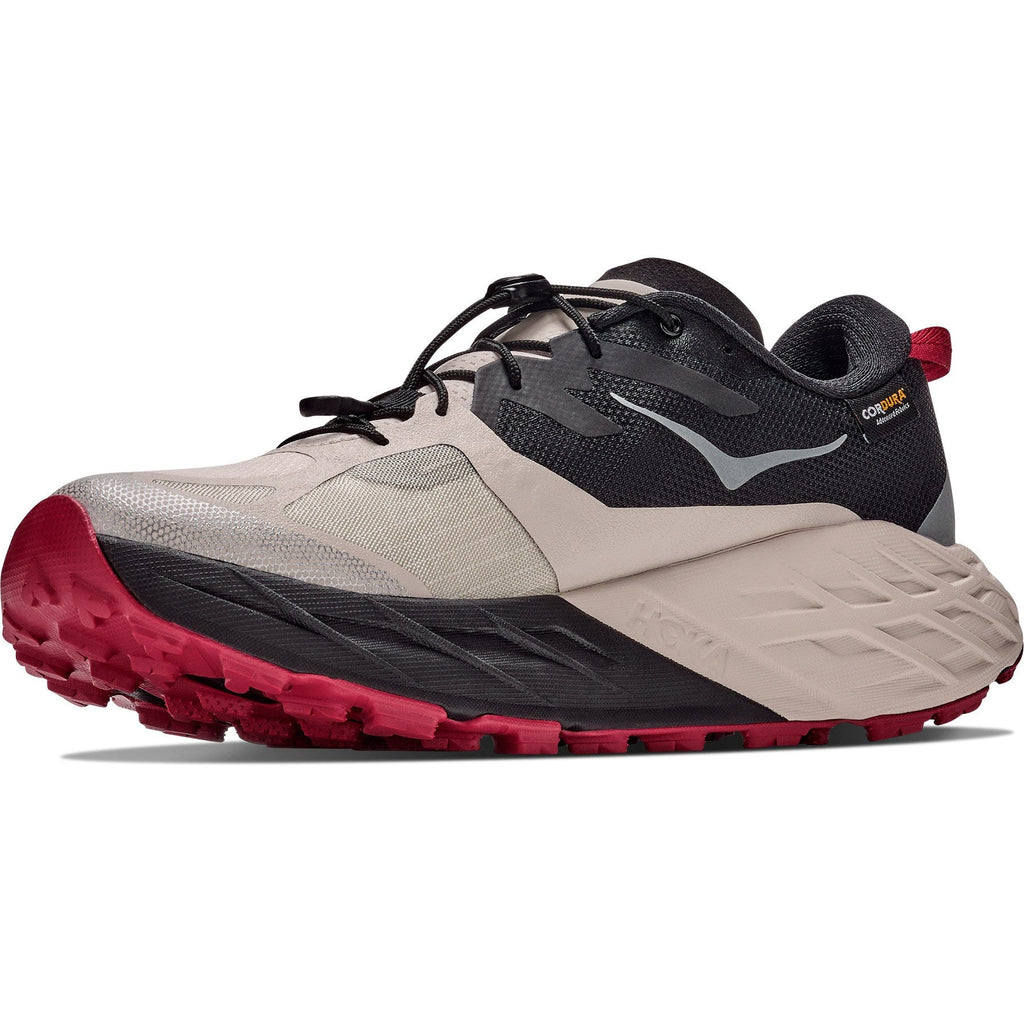 Men's Speedgoat 7 GTX Trail-Running Shoes - Black/River Rock Grey - view 4