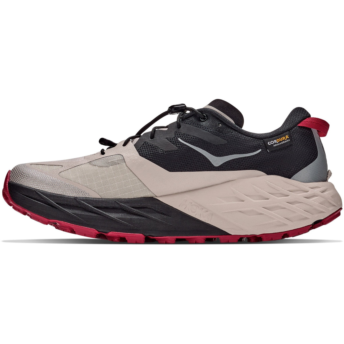 Men's Speedgoat 7 GTX Trail-Running Shoes - Black/River Rock Grey - view 2