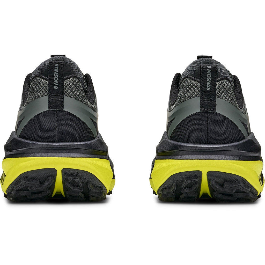 Men's Stinson 8 Trail-Running Shoes - Black/Hoka Citrus - view 5