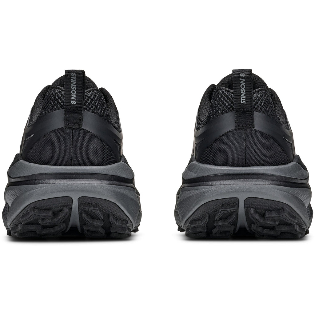 Men's Stinson 8 Trail-Running Shoes - Black/Outer Orbit - view 5