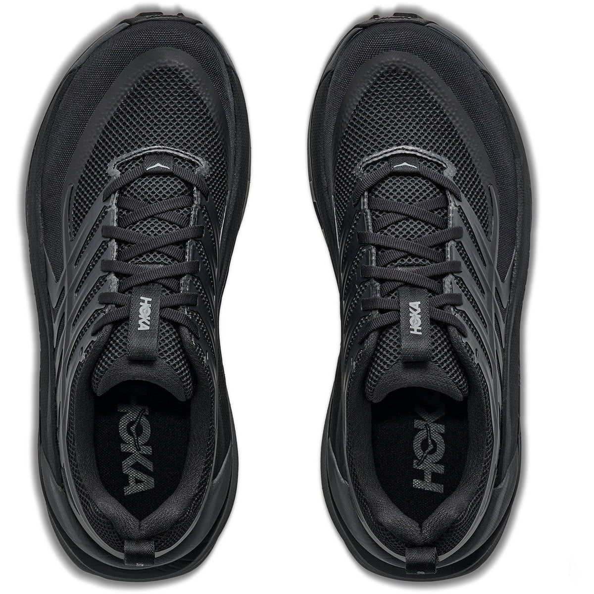 Men's Stinson 8 Trail-Running Shoes - Black/Outer Orbit - view 6
