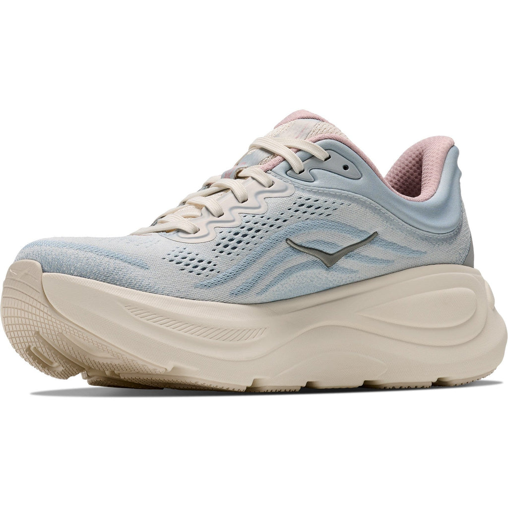 Women's Bondi 9 GLM Road-Running Shoes - Alabaster/Mineral Blue - view 4