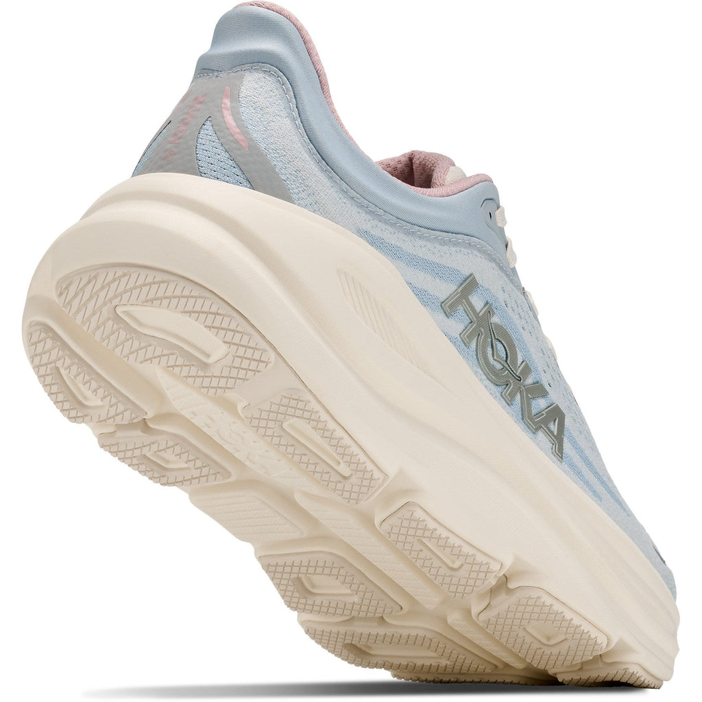 Women's Bondi 9 GLM Road-Running Shoes - Alabaster/Mineral Blue - view 8