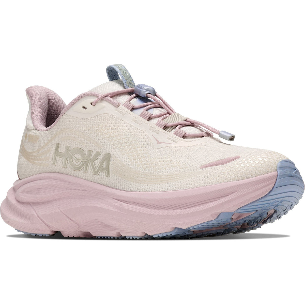 Women's Clifton 11 GTX GLM Road-Running Shoes - Alabaster/Pink Opal - view 3