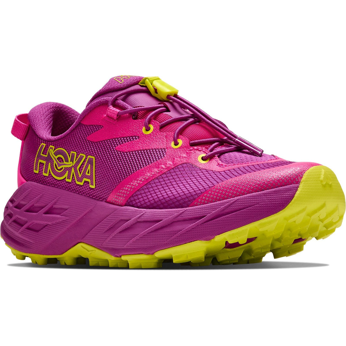 Big Kids' Speedgoat 7 Trail-Running Shoes - Fuchsia/Fuchsia - view 3
