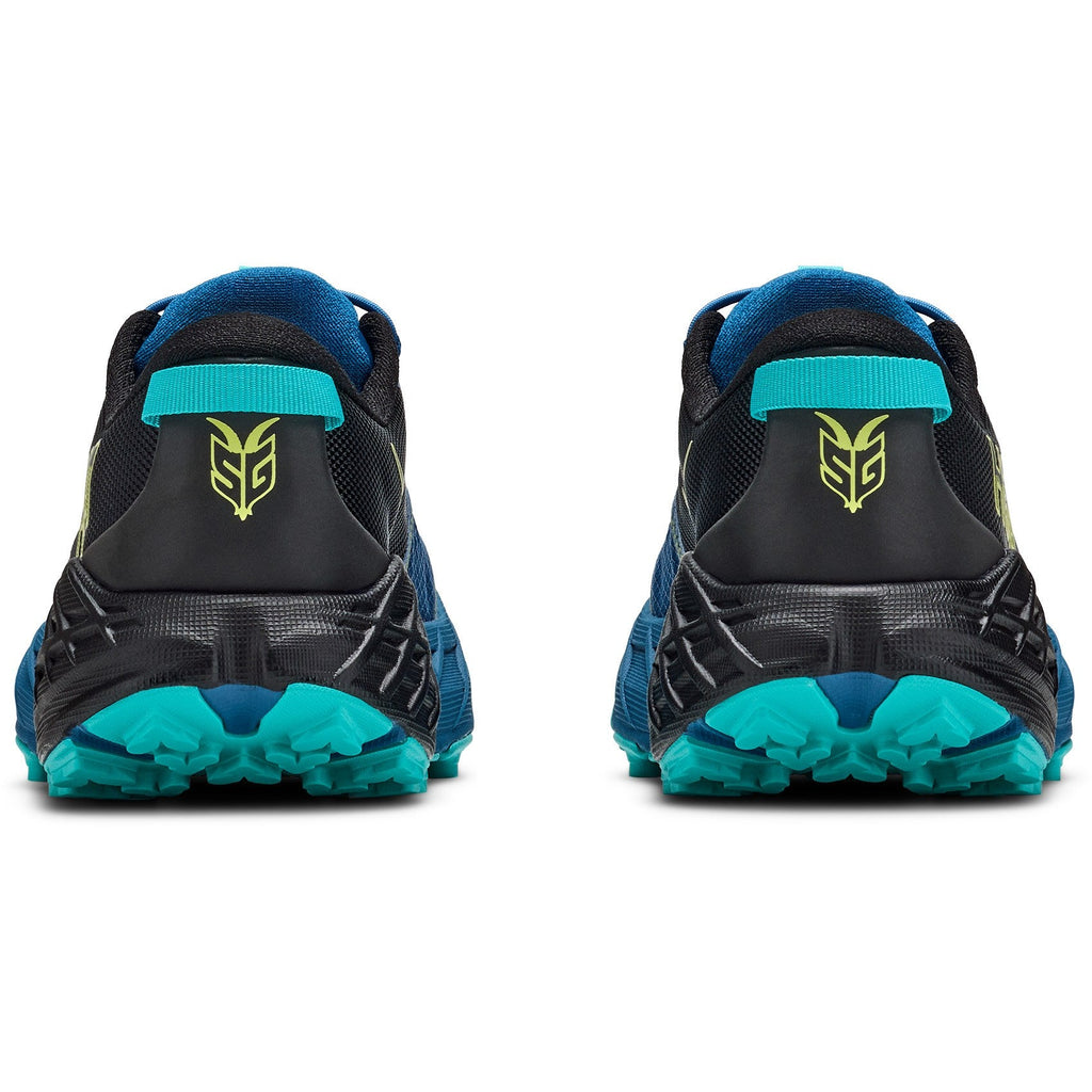 Big Kids' Speedgoat 7 Trail-Running Shoes - Black/Night Glow Blue - view 5