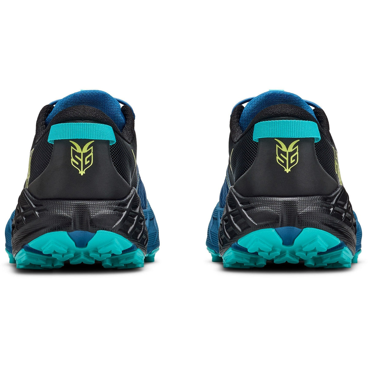 Big Kids' Speedgoat 7 Trail-Running Shoes - Black/Night Glow Blue - view 5