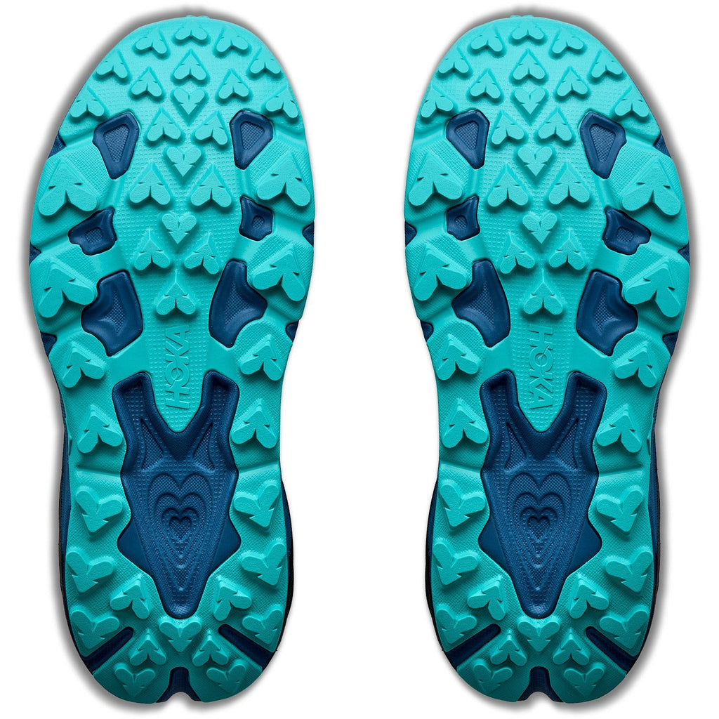 Big Kids' Speedgoat 7 Trail-Running Shoes - Black/Night Glow Blue - view 7