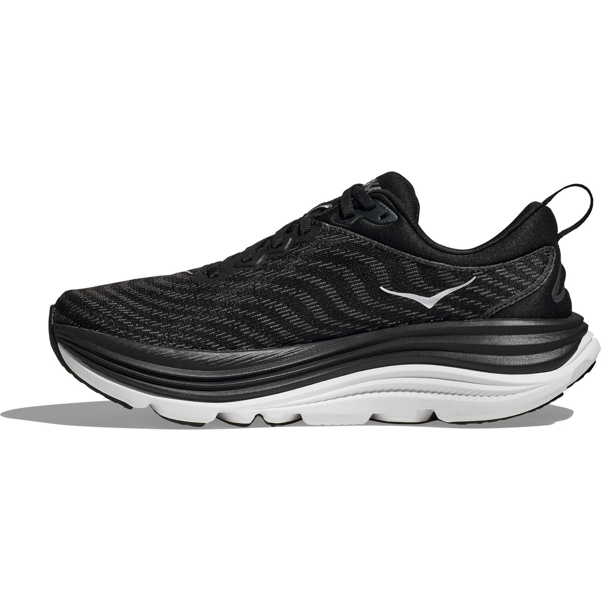 Men's Gaviota 5 Road-Running Shoes - Black/White - view 2
