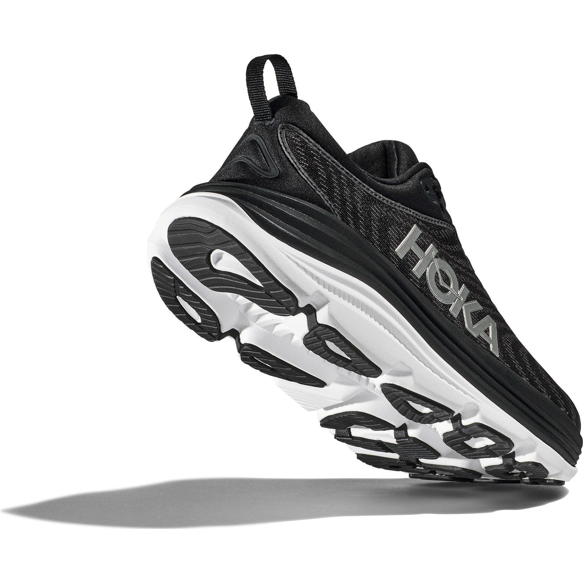 Men's Gaviota 5 Road-Running Shoes - Black/White - view 7