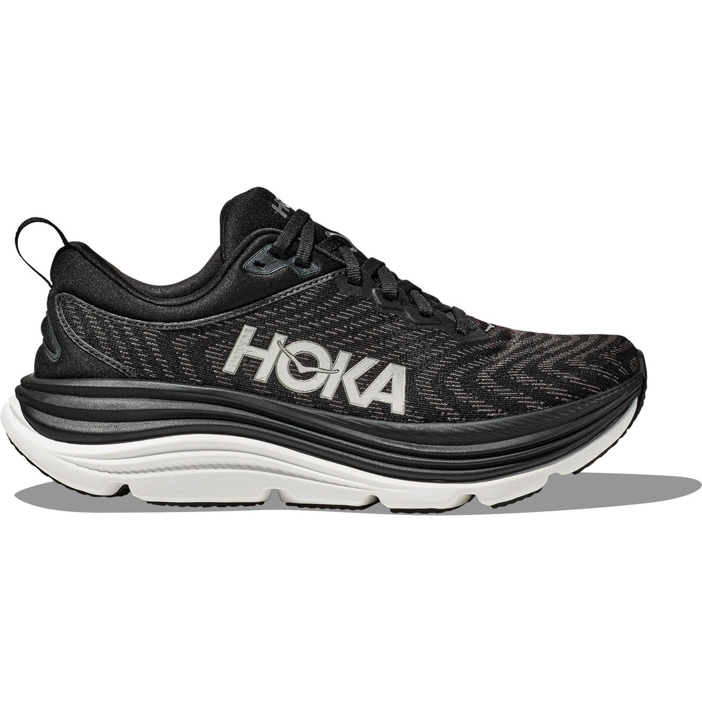 Men's Gaviota 5 Road-Running Shoes - Black/White - view 1