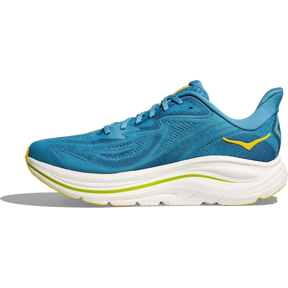 Men's Clifton 10 Road-Running Shoes - Alpine Blue/Foggy Night - view 2