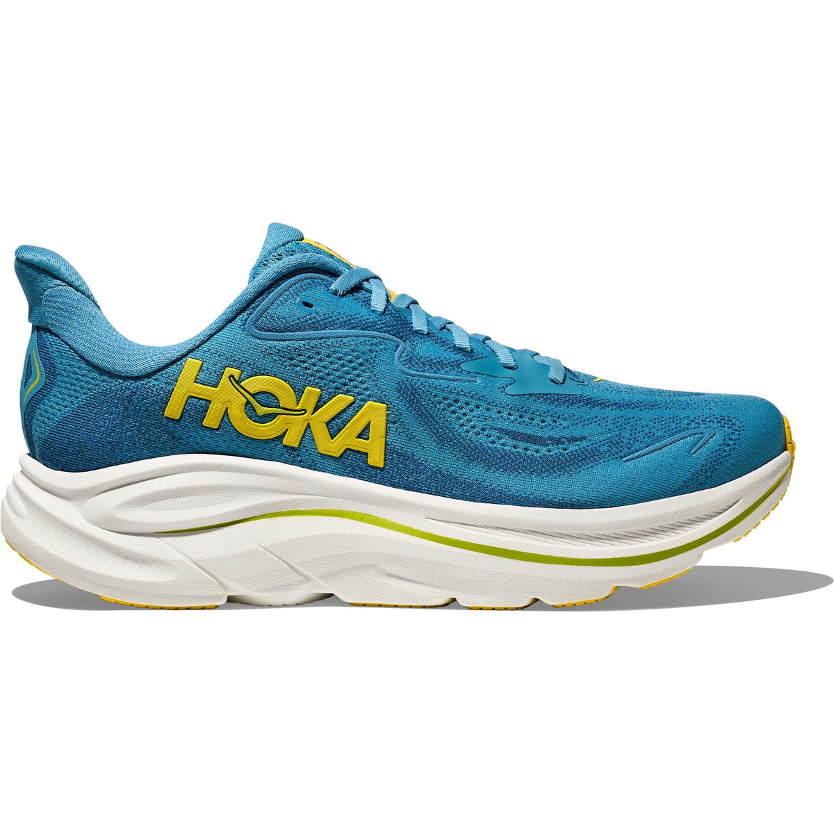 Men's Clifton 10 Road-Running Shoes - Alpine Blue/Foggy Night - view 1