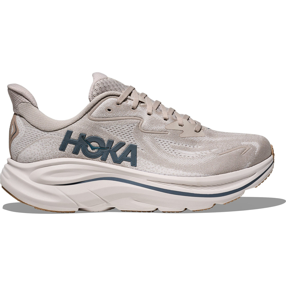 Men's Clifton 10 Road-Running Shoes - Putty/Grout - view 1