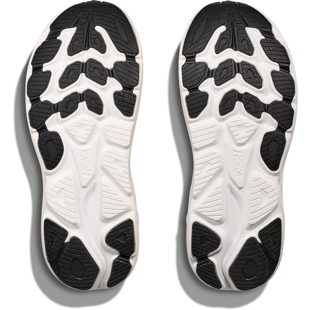 Men's Clifton 10 Road-Running Shoes - Black/White - view 7