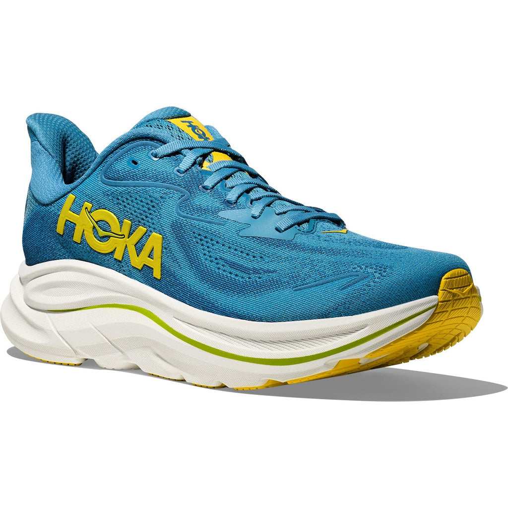 Men's Clifton 10 Road-Running Shoes - Alpine Blue/Foggy Night - view 3
