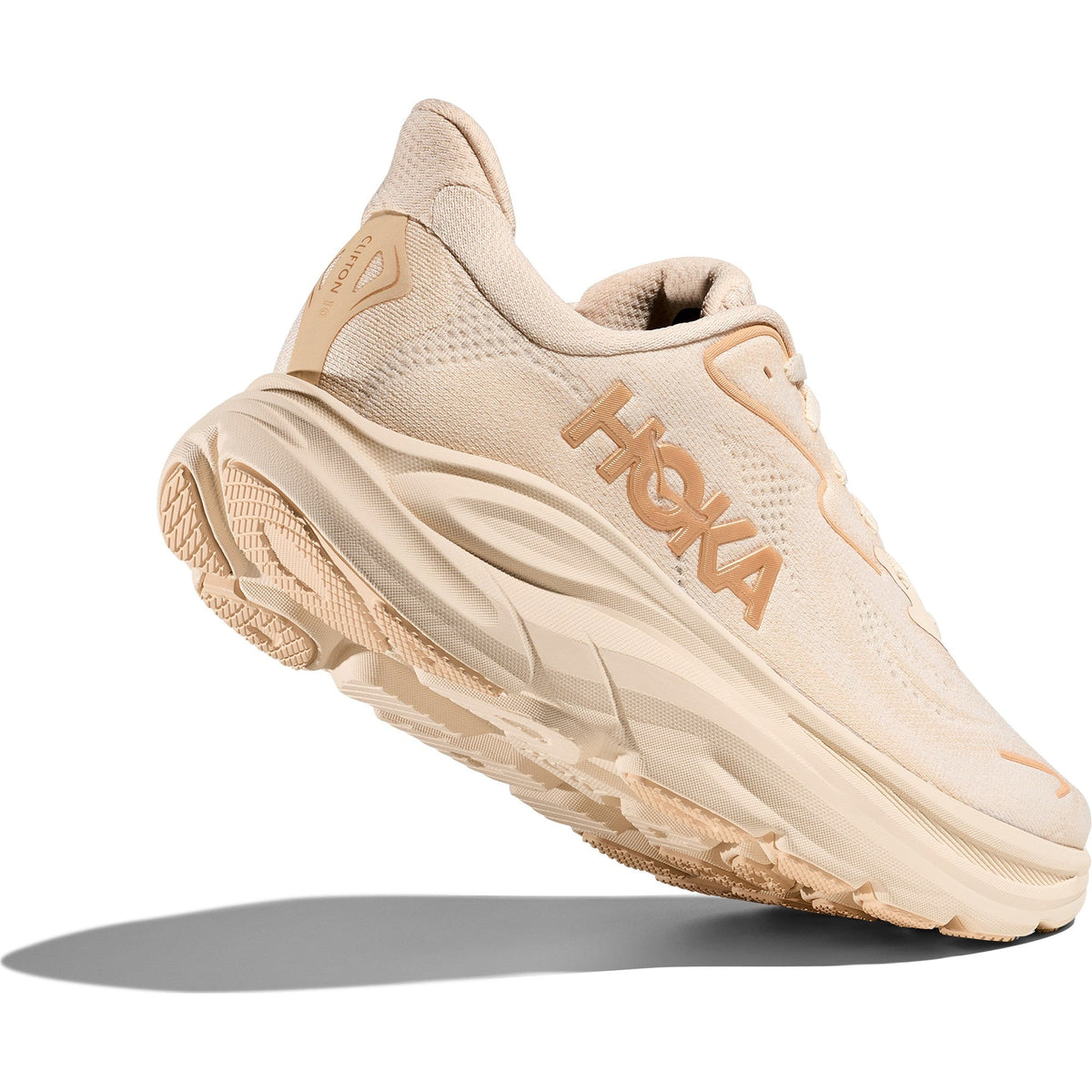 Women's Clifton 10 Road-Running Shoes - Vanilla/Birch - view 8