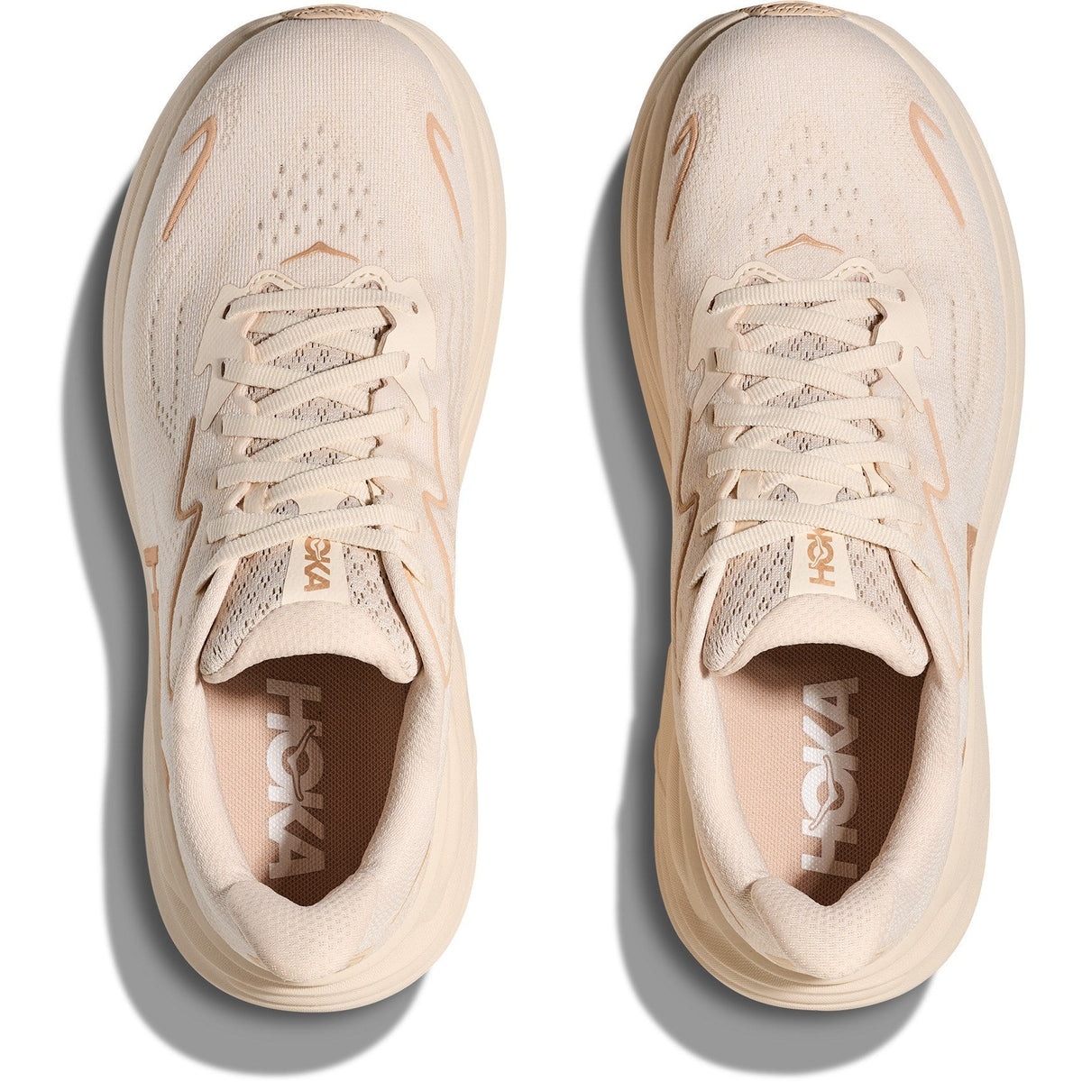 Women's Clifton 10 Road-Running Shoes - Vanilla/Birch - view 6