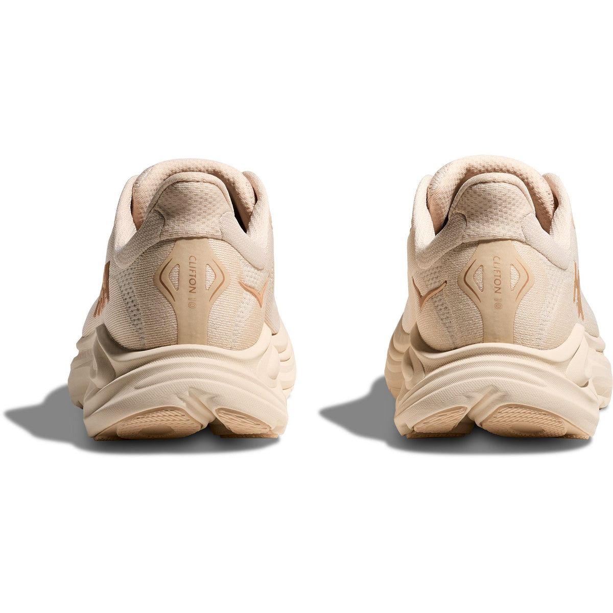 Women's Clifton 10 Road-Running Shoes - Vanilla/Birch - view 5