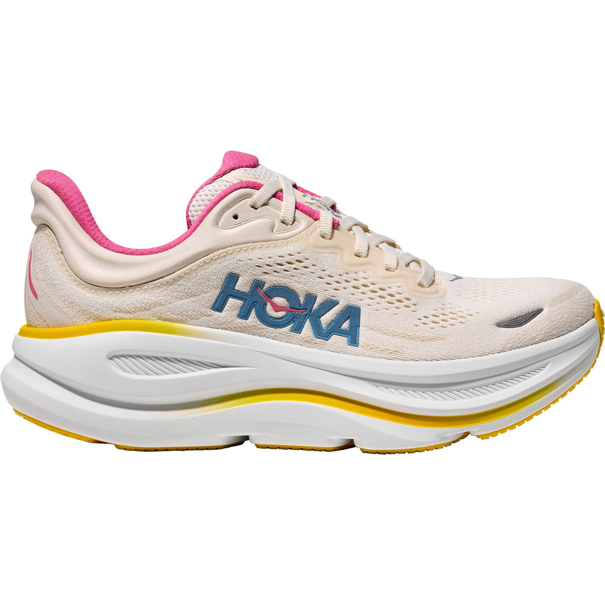 Women's Bondi 9 Road-Running Shoes - Alabaster/Birch - view 1
