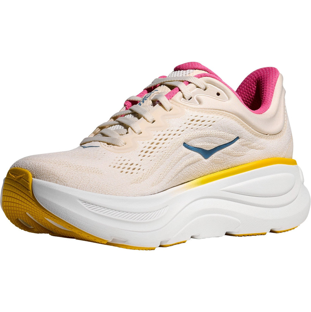 Women's Bondi 9 Road-Running Shoes - Alabaster/Birch - view 4