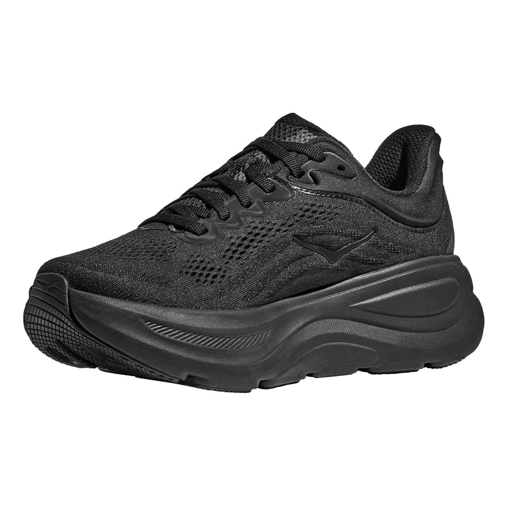 Women's Bondi 9 Road-Running Shoes - Black/Black - view 4