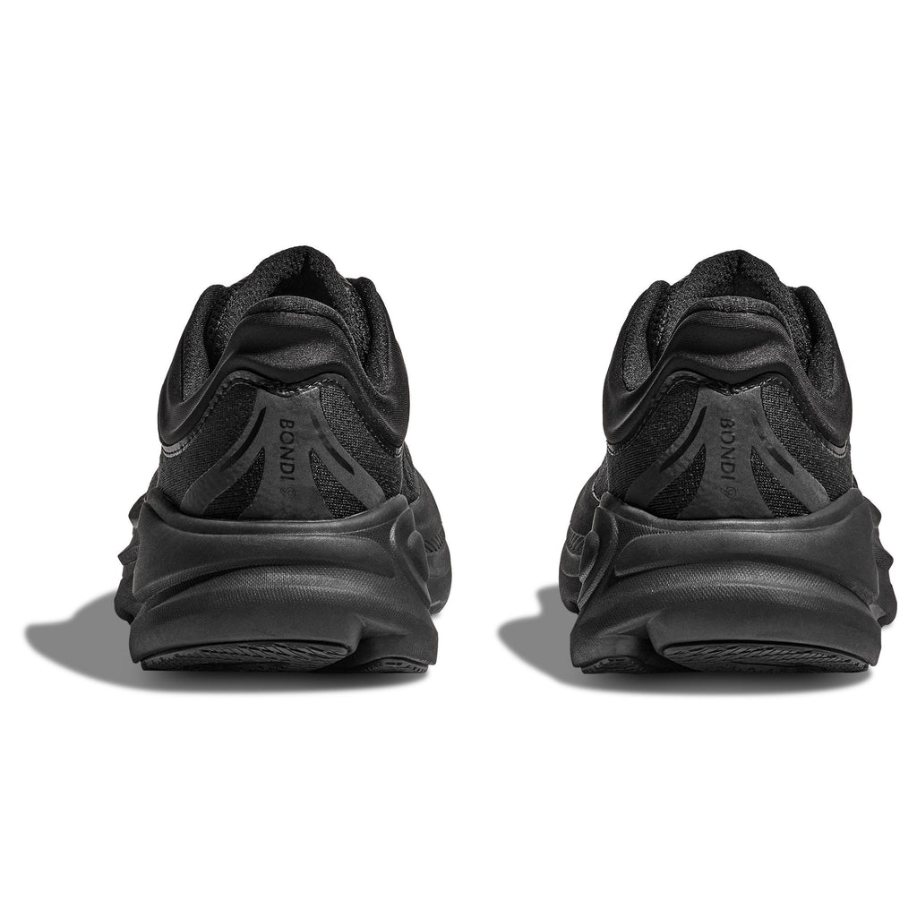 Women's Bondi 9 Road-Running Shoes - Black/Black - view 5