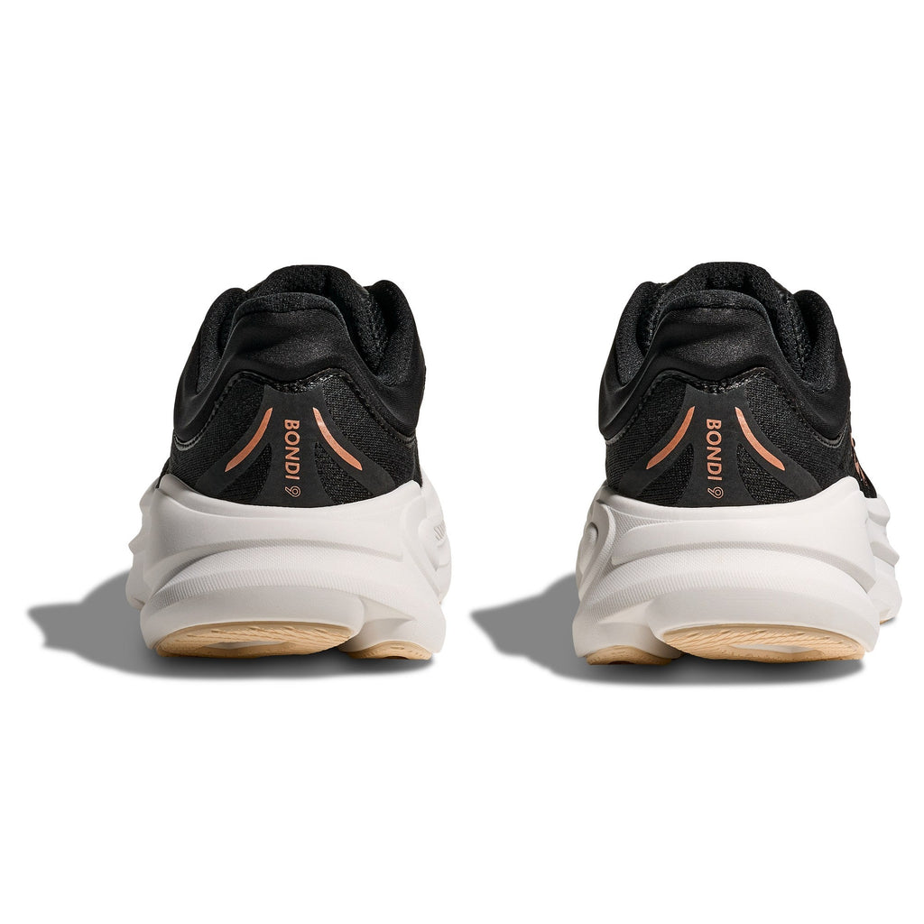 Women's Bondi 9 Road-Running Shoes - Black/Rose Gold - view 5