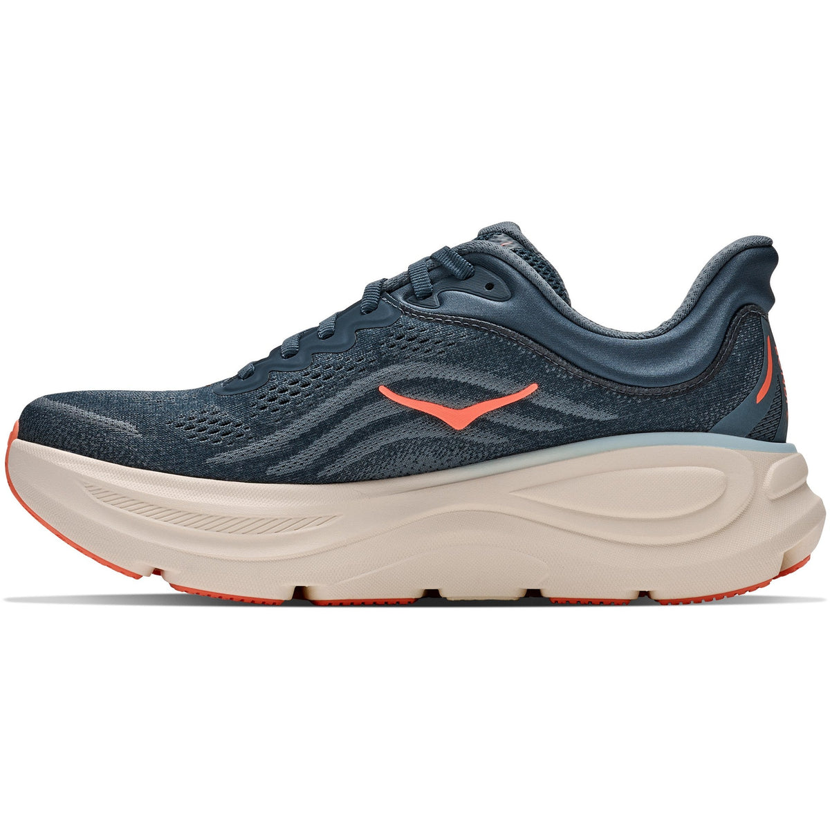 Women's Bondi 9 Road-Running Shoes - Faded Navy/Slate Blue - view 2