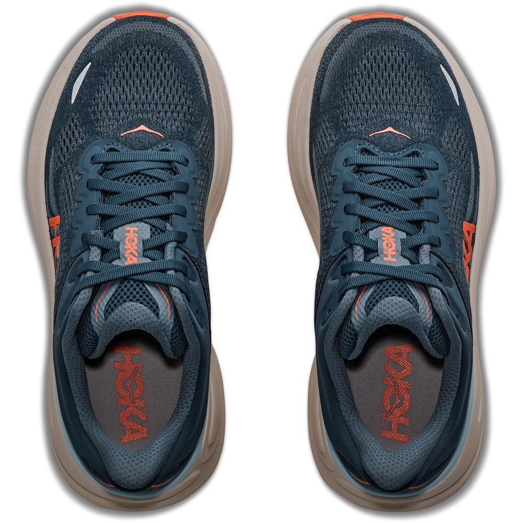 Women's Bondi 9 Road-Running Shoes - Faded Navy/Slate Blue - view 6