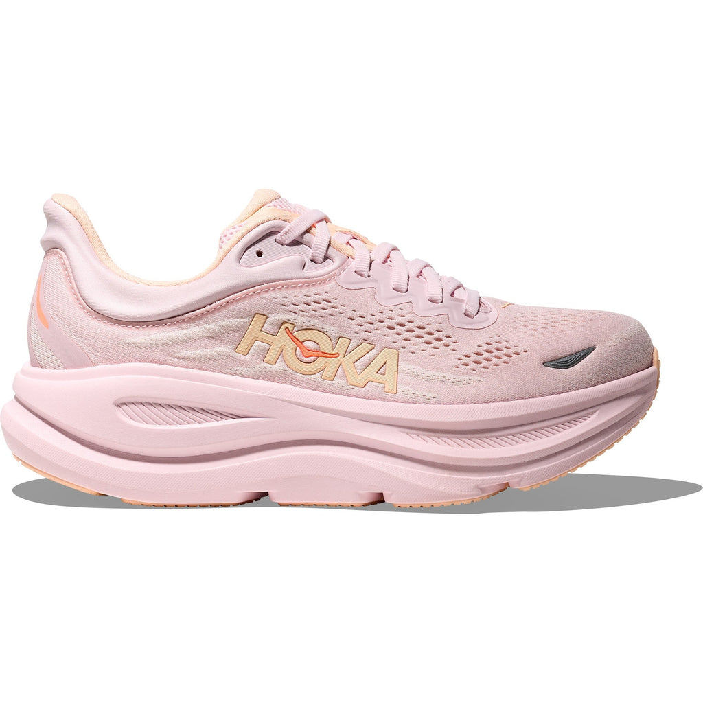 Women's Bondi 9 Road-Running Shoes - Lilac Cream/Tangerine Glow - view 1