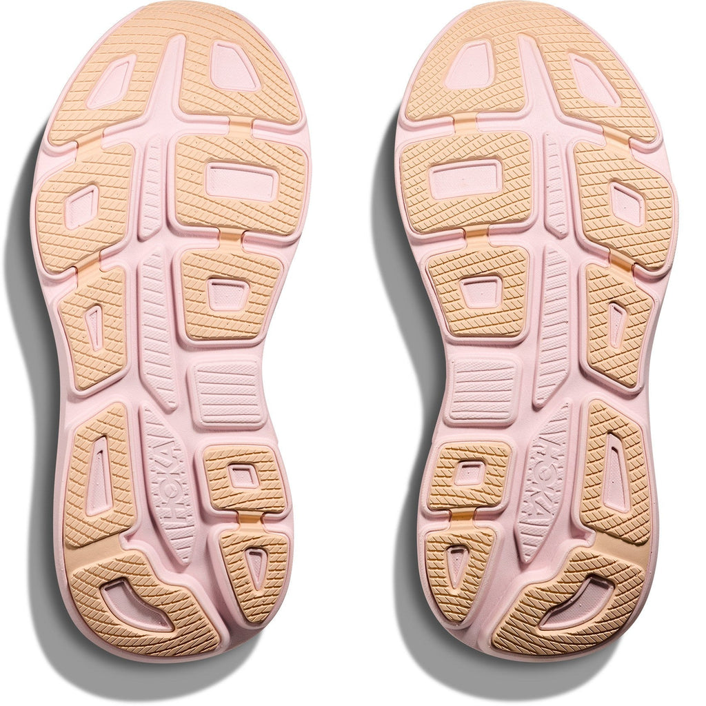 Women's Bondi 9 Road-Running Shoes - Lilac Cream/Tangerine Glow - view 7