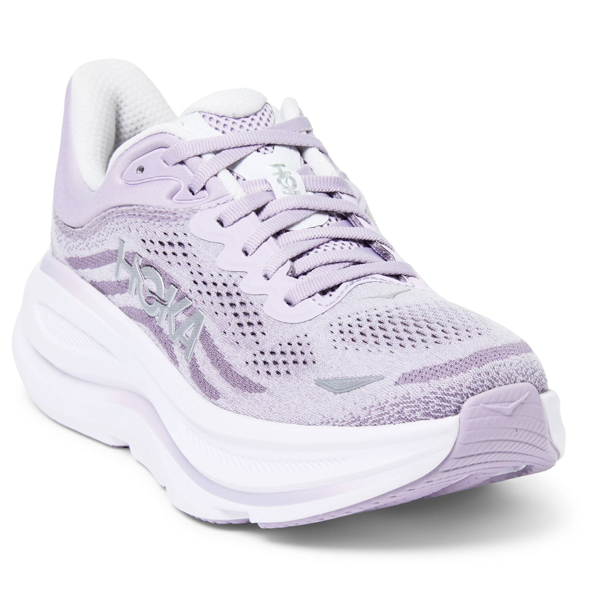 Women's Bondi 9 Road-Running Shoes - Mellow Lilac/Purple Fog - view 3