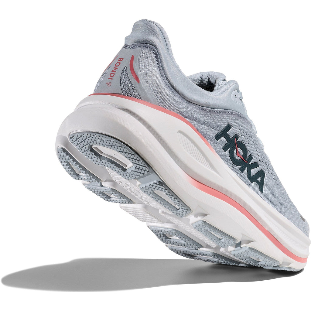 Women's Bondi 9 Road-Running Shoes - Mineral Blue/Washed Blue - view 8