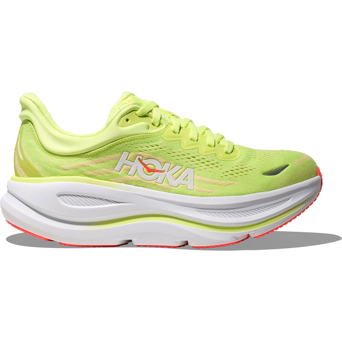 Women's Bondi 9 Road-Running Shoes - Neon Yuzu/Sunlight - view 1