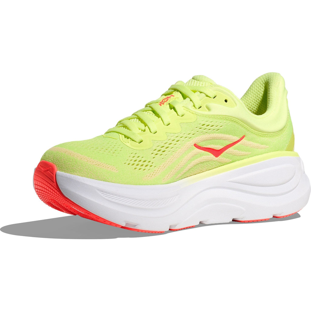 Women's Bondi 9 Road-Running Shoes - Neon Yuzu/Sunlight - view 4