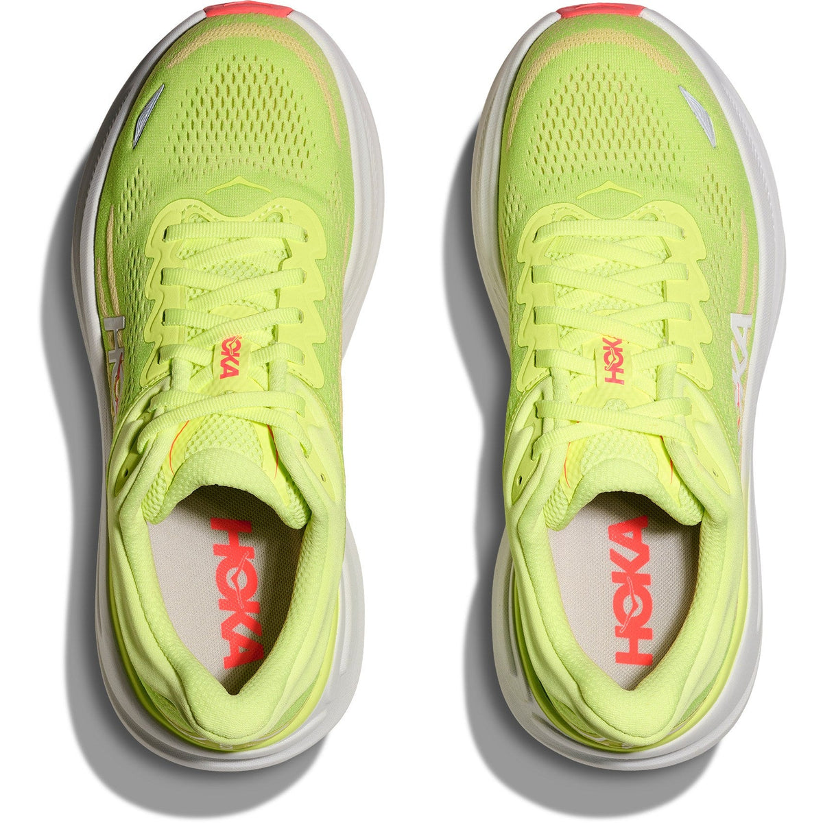 Women's Bondi 9 Road-Running Shoes - Neon Yuzu/Sunlight - view 6