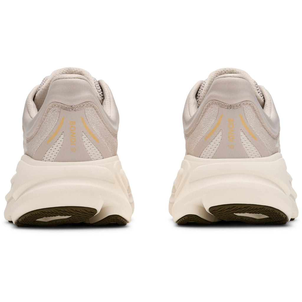 Women's Bondi 9 Road-Running Shoes - River Rock Grey/Alabaster - view 5