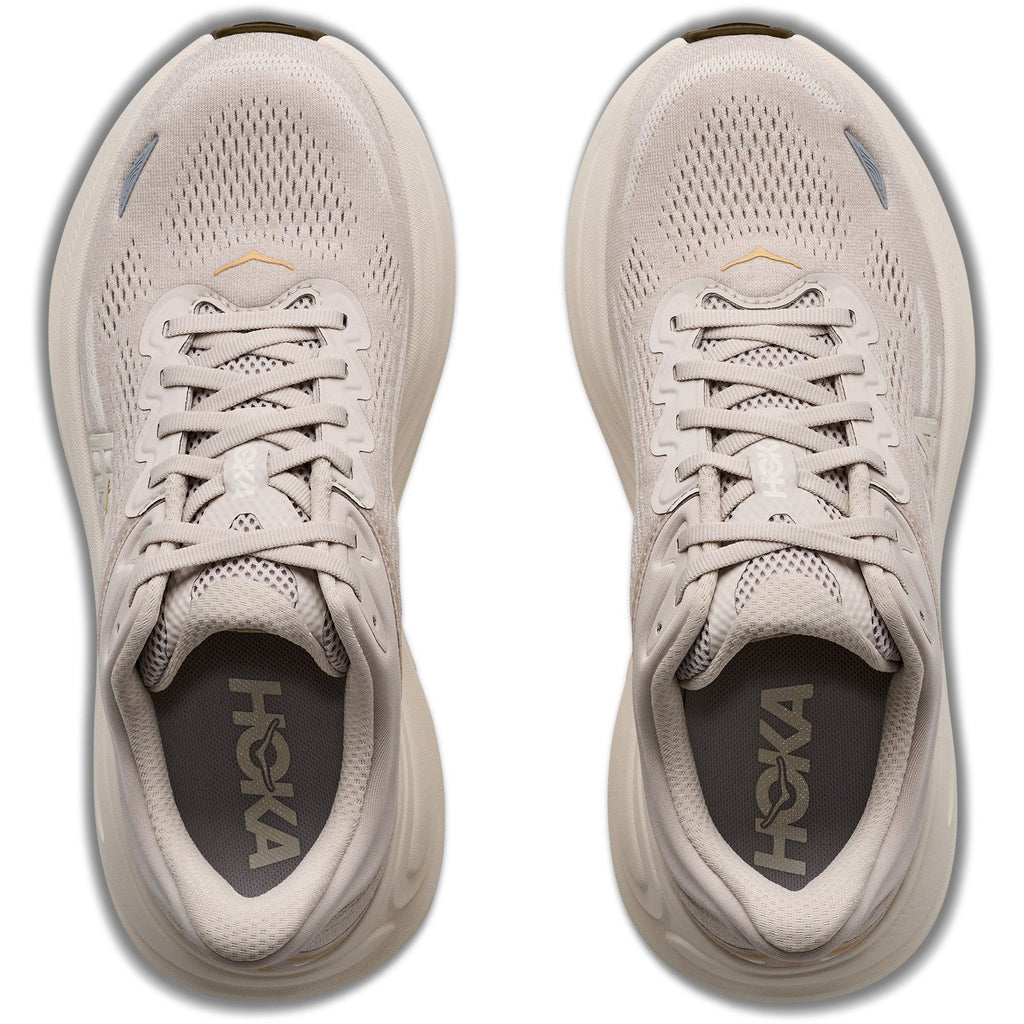 Women's Bondi 9 Road-Running Shoes - River Rock Grey/Alabaster - view 6