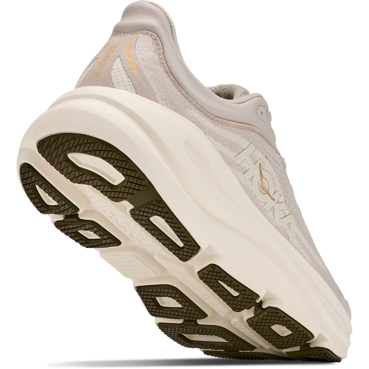 Women's Bondi 9 Road-Running Shoes - River Rock Grey/Alabaster - view 8