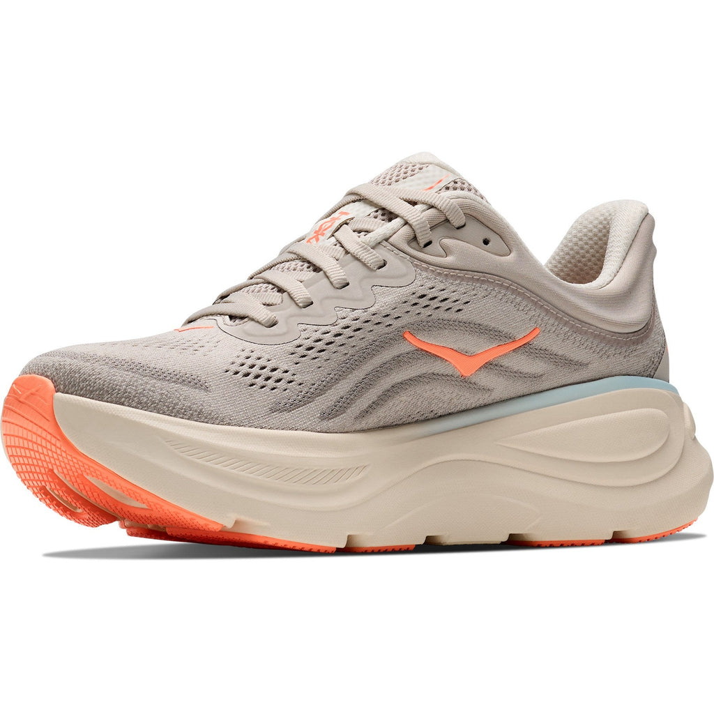 Women's Bondi 9 Road-Running Shoes - River Rock Grey/Mineral Ore - view 4