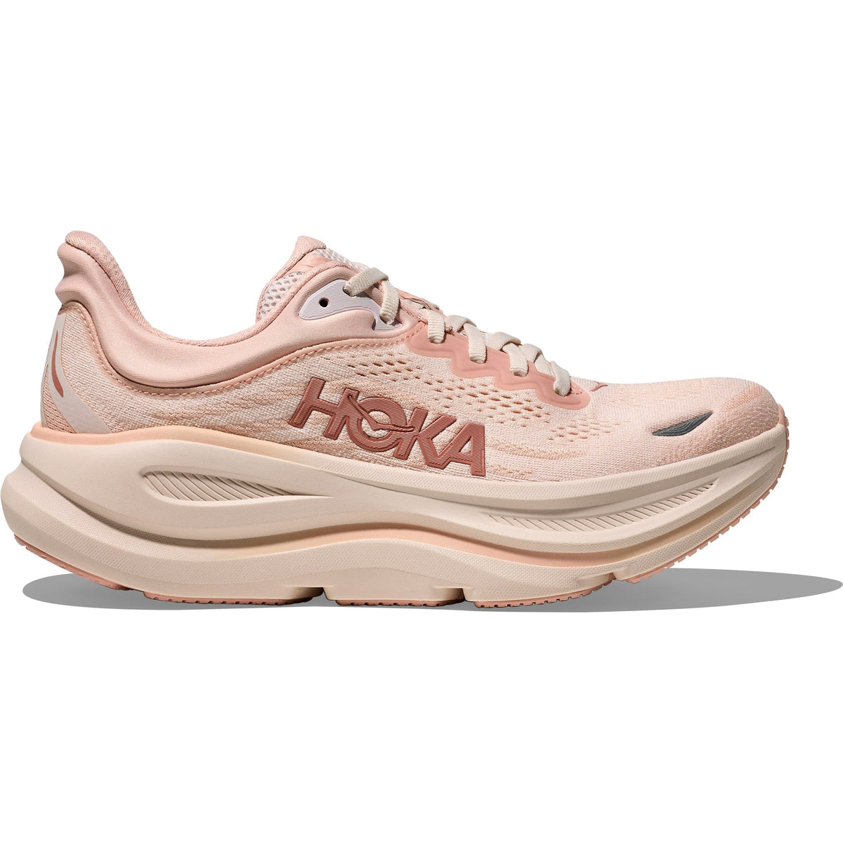 Women's Bondi 9 Road-Running Shoes - Rose Latte/Rose Cream - view 1