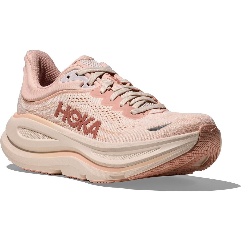 Women's Bondi 9 Road-Running Shoes - Rose Latte/Rose Cream - view 3
