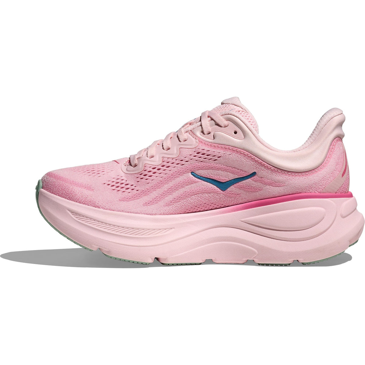 Women's Bondi 9 Road-Running Shoes - Rose Tea/Petal - view 2