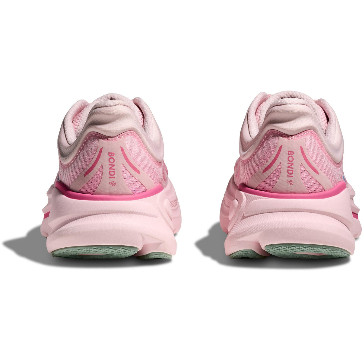 Women's Bondi 9 Road-Running Shoes - Rose Tea/Petal - view 5